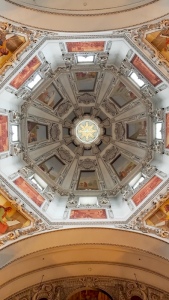 The beautifully restored dome