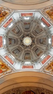 The beautifully restored dome