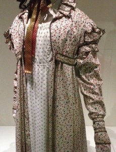 Lovely trimmed Regency Pellisse, Snibston | Sense & Sensibility Tours