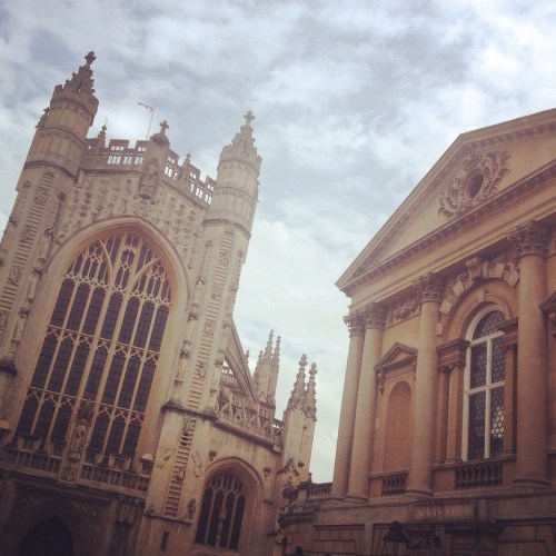 Bath Abbey and the Pump Rooms/Roman Baths