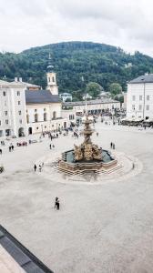 View from the DomQuartier Museum