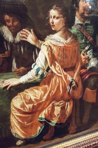 Detail from a painting in the DomQuartier Museum