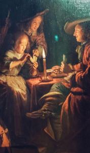 candlelight painting from the DomQuartier