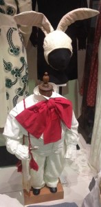 Little Boy's "White Rabbit" Costume for an "Alice" party, Snibston (We had to smile, having just been to an "Alice"-themed Masque!) | Sense & Sensibility Tours