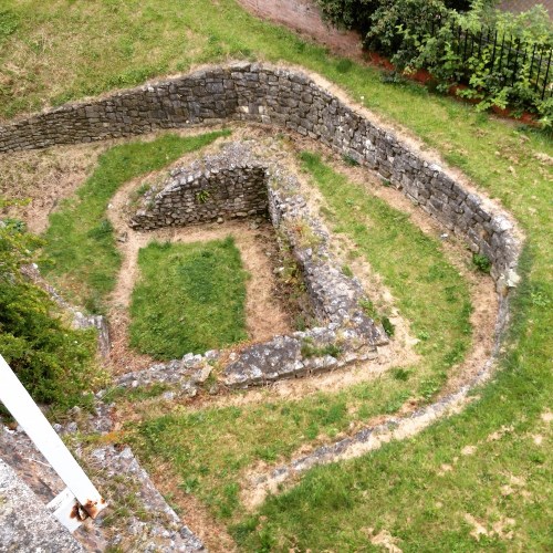 Original Roman walls, York