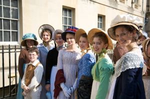 Another shot of our ladies--so many gorgeous outfits!
