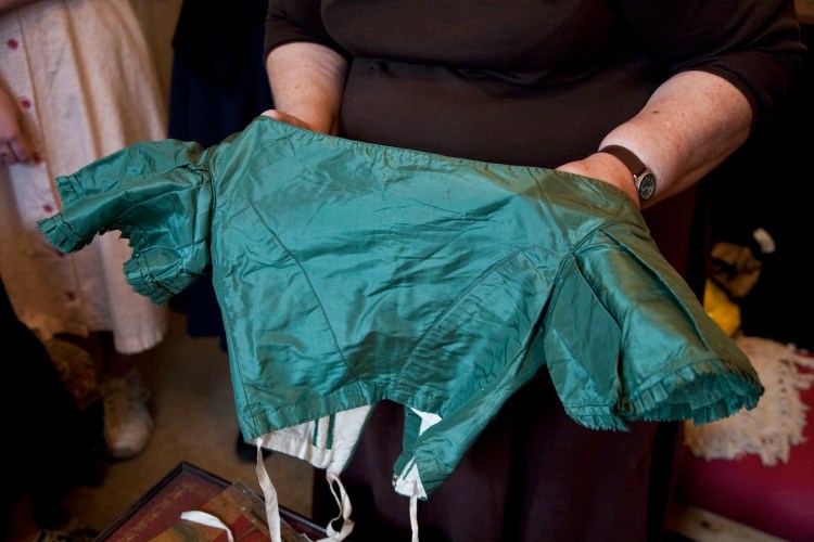 Up close garment study.