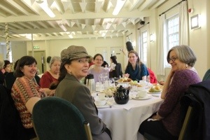 Our group enjoyed a delicious luncheon before our tour of the mill and grounds.
