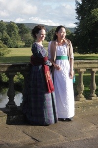 Regency Ladies at Chatsworth | Sense & Sensibility Tours