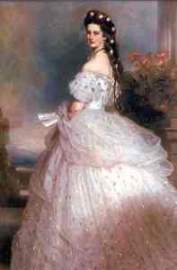 Portrait of Empress Elisabeth by Winterhalter