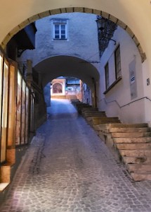 Starting the walk up...