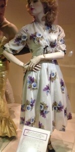 Lovely 1950s Printed Rayon Dress, Snibston | Sense & Sensibility Tours