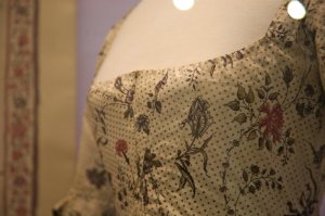 Close-up of the bodice front...